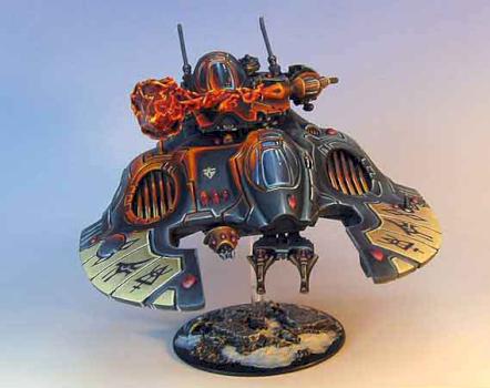 Eldar Ulthwe Fire Prism Oblique view by Wappellious