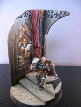 Golden Demon Canada 2008 - Gold - Open category - Black Templar Castellan by Papoulakos
