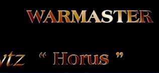 Horus Warmaster by GRYTZminis