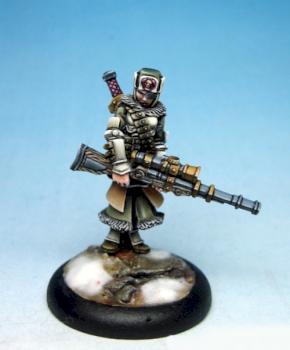 Khador Widowmaker Captain by pulper