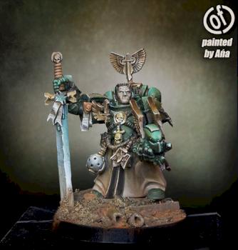 Dark Angels space marine by Ana