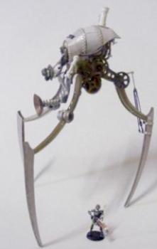 Steampunk tripod  WIP by Mousemuffins