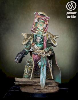 Dark Angels space marine by Ana