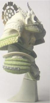Samurai Bust by naismith