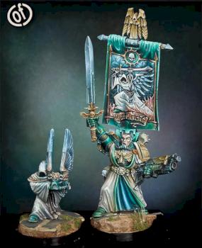 Azrael - grand master of Dark Angels Space Marines by Ana