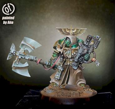 Dark Angels space marine by Ana