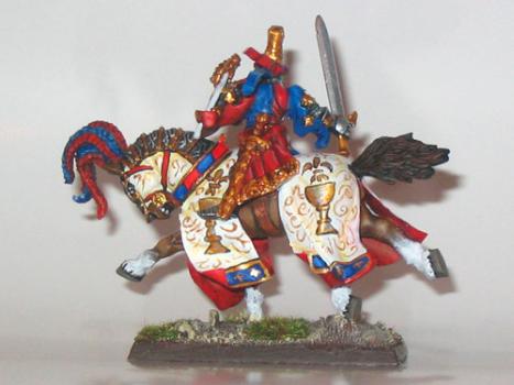 Grail knight by Godefroy
