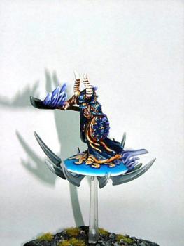 Tzeentch Lord on Disc by flamefist