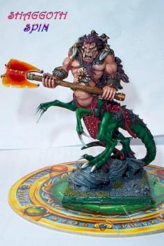 CHAOS SHAGGOTH MONSTER LORD by INNERSPIN1