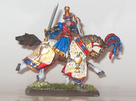 Grail knight by Godefroy