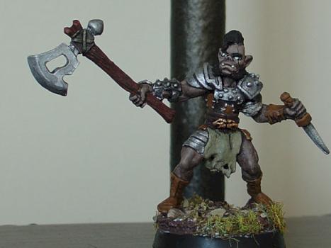 Kang, Half Orc Barbarian by Anastrianna