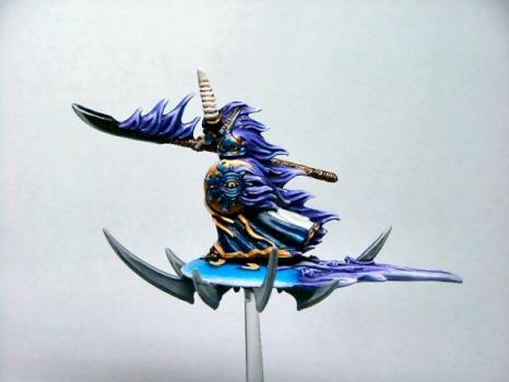 Tzeentch Lord on Disc by flamefist