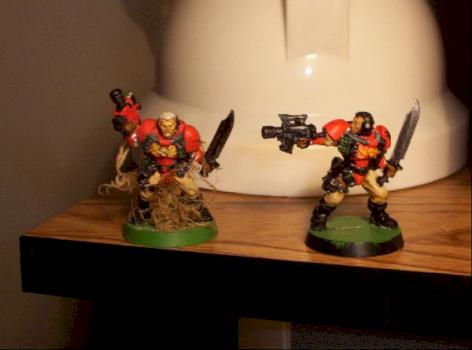 two scouts from my army by BOBAH