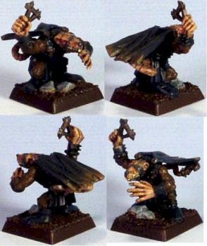 Skaven Night Runner Leader with Throwing Star by DummyPlug