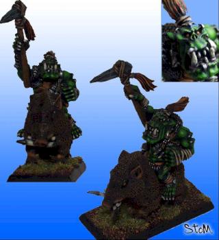 Orc On Boar by StoM