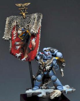 wolf standard bearer by EricChan1981
