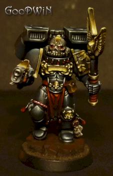 Space Marine Chaplain by lordNicon
