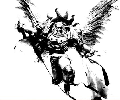 Blood Angels Sanguinius Primarch SCULPTED by Samuel888