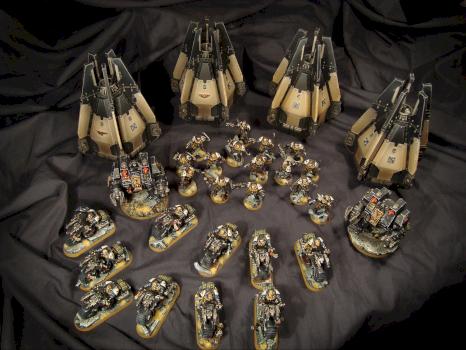 Black Templars Army by Gruumsh