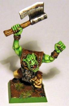 Orc from the warhammer starter box by Rocksteady