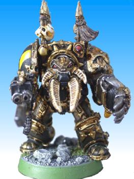 Iron Warriors Terminator by Suvetar