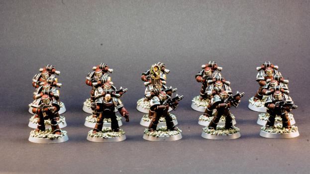 Legiones Astartes Tactical Squad #1 by RougePaitingStudio