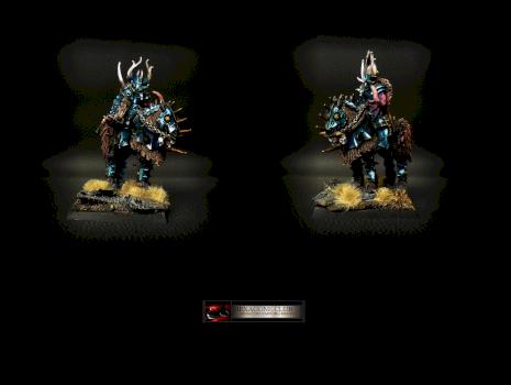 Warhammer Chaos Seigneur Sur Monture Démoniaque . by Hexagone Club