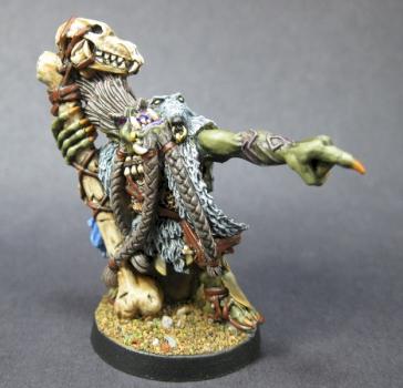 Chainmail Orc Druid by mikecarrero