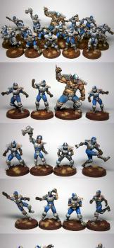 Human team blood bowl by fanath
