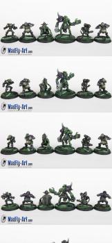 Nurgle Blood Bowl Team by MadFlyArtStudio