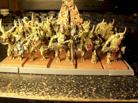 Daemons of Nurgle by Vikkturr