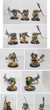 Warhammer Orks by Corwin