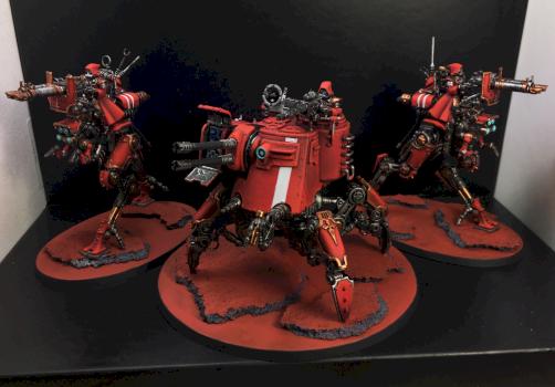 Adeptus Mechanicus Dunecrawler by riotgrrl