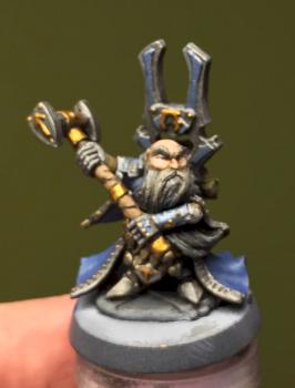 Dwarf Warlord by wolfewuz