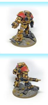 Warhammer 40k Legio Custodes Telemon Heavy Dreadnought by Manufactorm Workshop