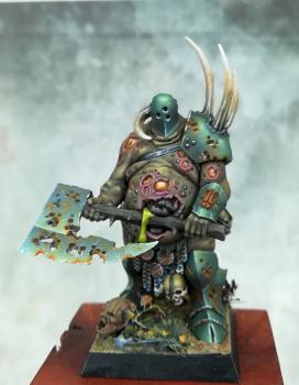 Nurgle champion by Sadziu