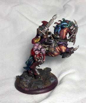 Hooded Rider - Malifaux by boatswain