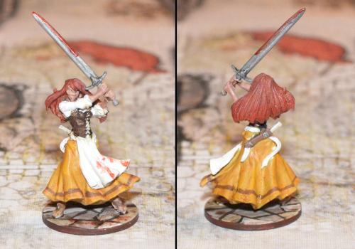 Zombicide-BlackPlague-Nelly by DrumCarve