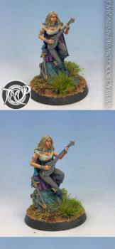 Human Female Bard by miniking