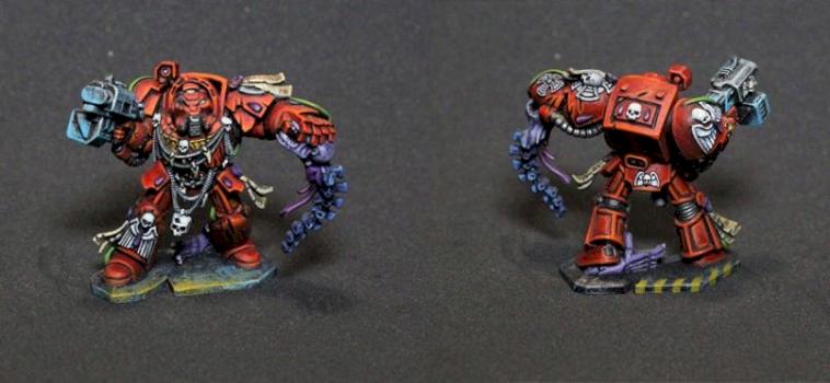 Space Hulk Blood Angels Brother Goriel by Violet_Medusa