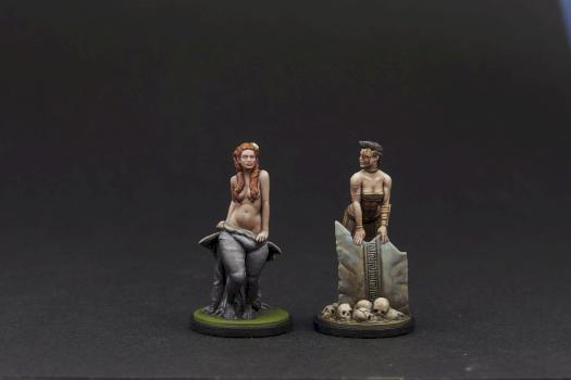 Aeon Trespass: Blade and Age Nymphs by Into the Unknown