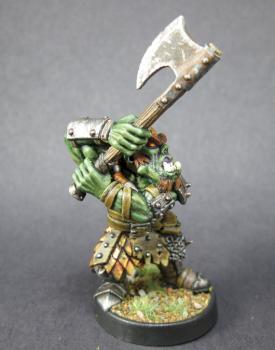 D&D 88267 Axe Wielding Orc by mikecarrero