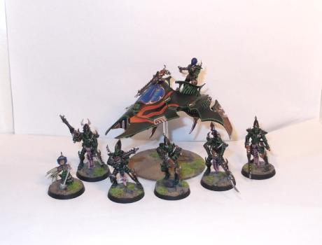 Dark Eldar Kabalite Warriors squad by red-badger