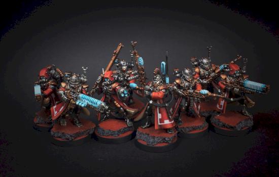 Adeptus Machanicus Skitarii by riotgrrl