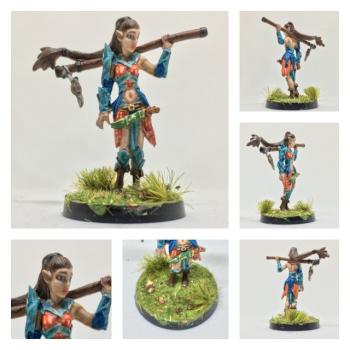 Annemarie, Half-elf Druid by AnotherEternity