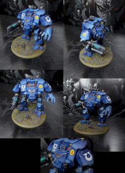 Ultramarines Redemptor Dreadnought by P4Painting