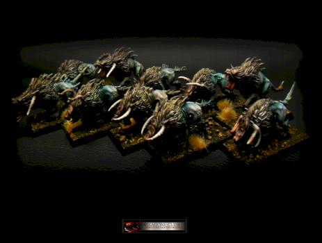 Warhammer Chaos Chiens du Chaos . by Hexagone Club