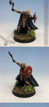 Paladin with Ax by The Huntress