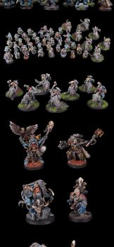 Warhammer 40K, Space Wolves Army by cool-minis.com
