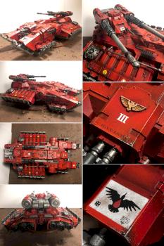 Astraeus super heavy tank primaris by camille.d
